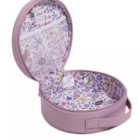 Disney Parks Beauty and the Beast Cosmetic Case by Vera Bradley New with Tag HTF - Picture 9 of 16